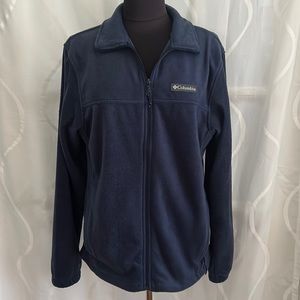 Columbia, Navy Blue, Full Zip Up Jacket, Size Small